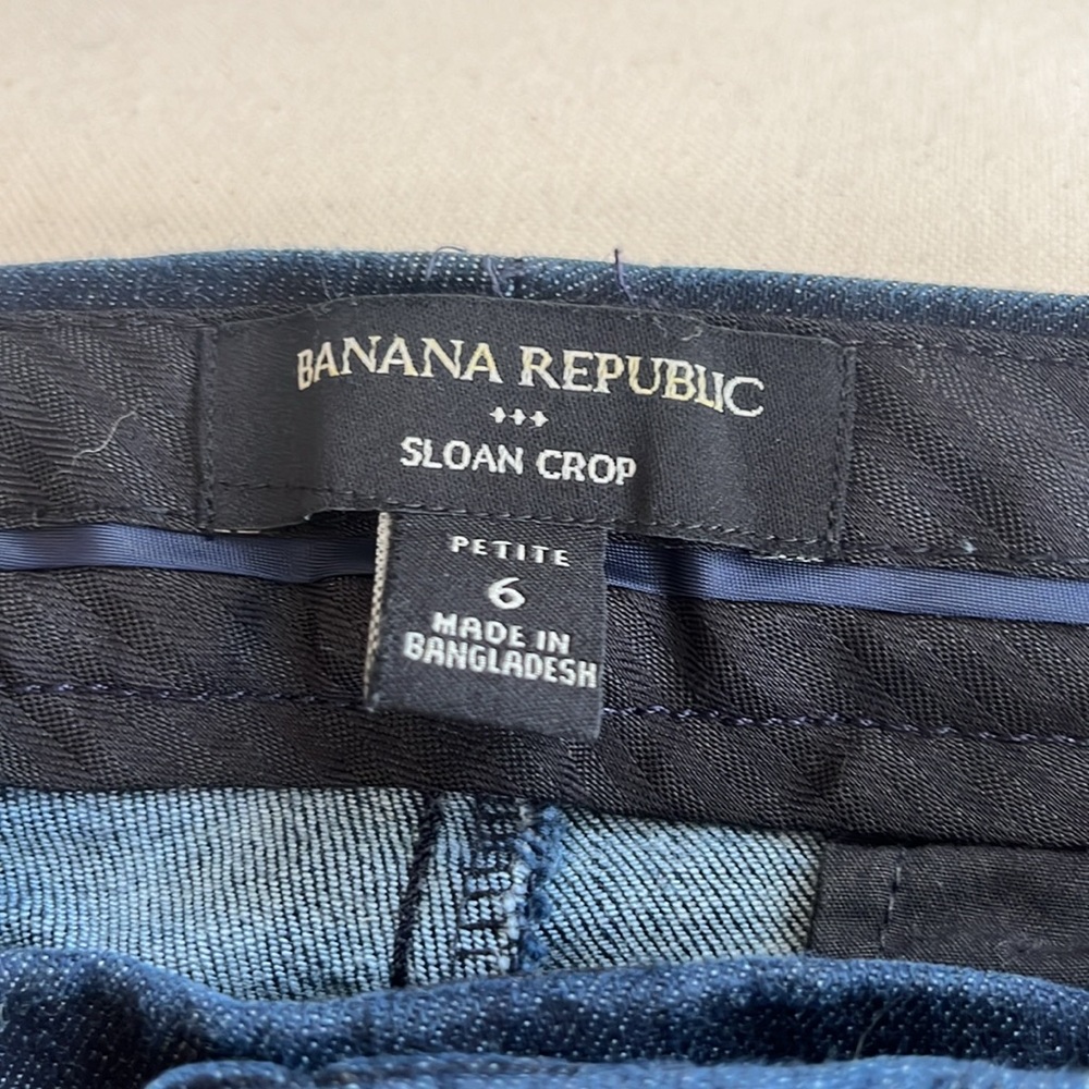 Banana Republic Sloan Crop Pants